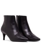 Botas de piel coqueta negras CA-559 - tacón de 5,5 cm