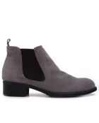 Stivali F-2419 in pelle scamosciata grigia