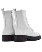 Botas CA-1931 de piel marfil krust - tacón de 8,5 cm