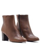 Botas Marilo de piel sintética marrón - Tacón 7 cm
