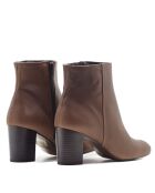 Botas Marilo de piel sintética marrón - Tacón 7 cm