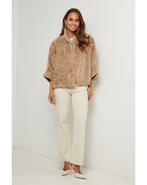 Piel sintética Athena taupe