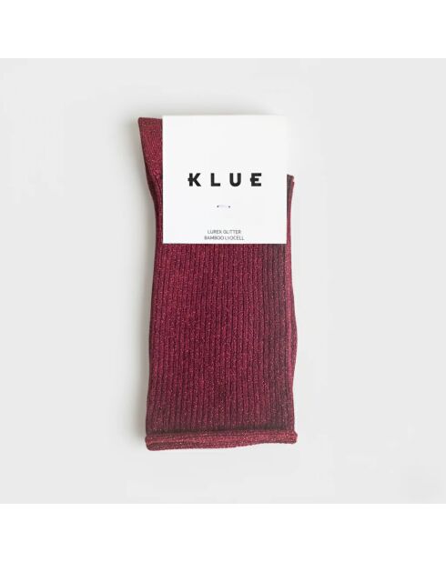 Calzini Cherry Ecologici in Lyocell Lurex Glitter