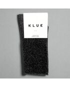 Calzini lurex glitter in lyocell ecologico cioccolato fondente