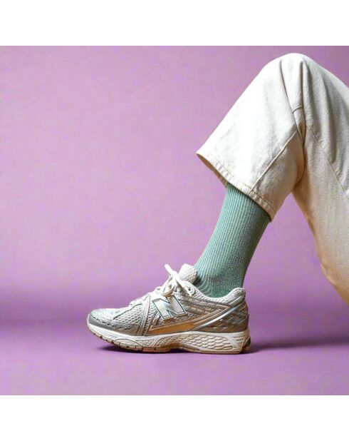 Calzini in Lyocell Lurex glitter ecologici color menta