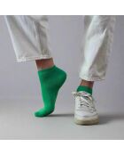 Calze semplici in Lyocell verde elettrico
