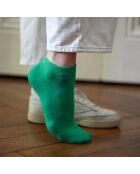 Calze semplici in Lyocell verde elettrico