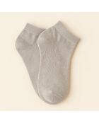 Calzini in Lyocell beige tinta unita