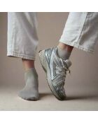 Calzini in Lyocell beige tinta unita