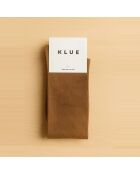 Calcetines altos de algodón orgánico Caramel