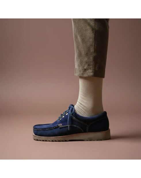 Chaussettes en Laine mélangée unies beiges