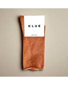 Chaussettes Glitter Lurex en Lyocell écologique Terracotta