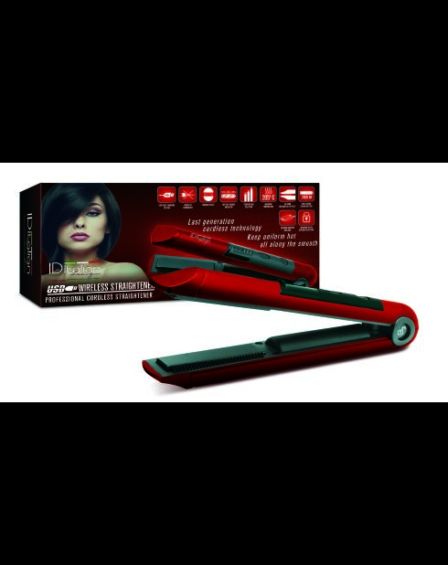 Lisseur rechargeable usb avec peigne