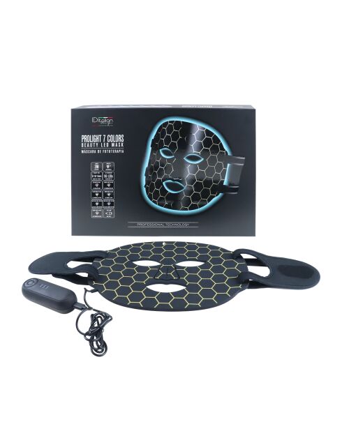Masque de beauté led prolight 7 couleurs