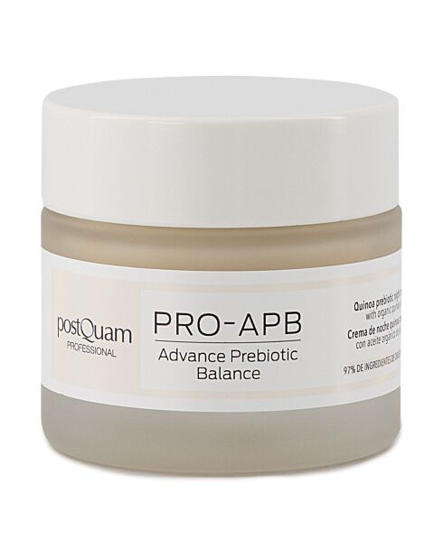 Rituel prébiotique avec crème nettoyante visage