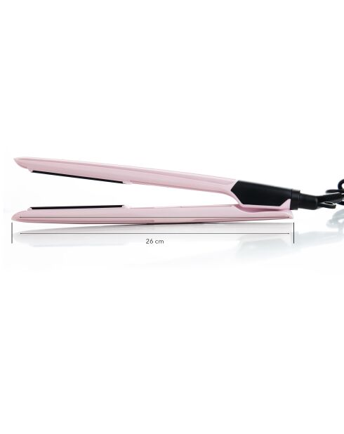 Lisseur de cheveux rose fun fashion