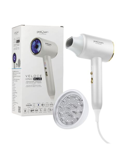 Sèche-cheveux postquam cyclone bleu