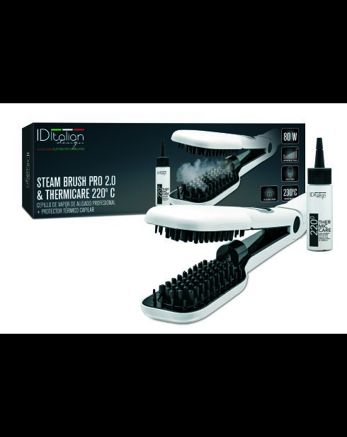 Brosse vapeur id + thermicare 40 ml