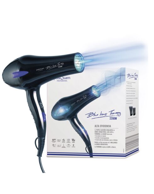 Asciugacapelli Blue Ions Therapy 2200w