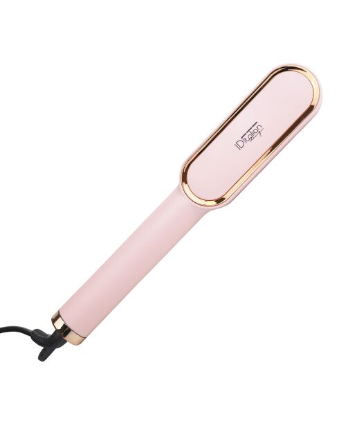 Brosse lissante avec élément chauffant ptc