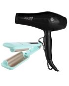 Sèche-cheveux gti 2600 plus prime + fer à lisser