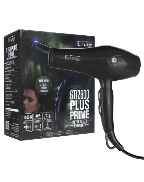 Sèche-cheveux gti 2600 plus prime + fer à lisser