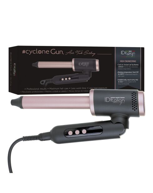 Fer à boucler cyclone gun air tech