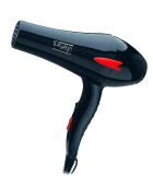 Secador de pelo GTI 2600 Plus con motor de corriente alterna grande y rizador ultra