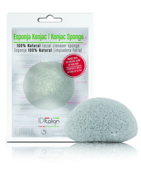 Éponge de racine de konjac naturelle