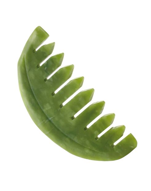 Peigne de massage en jade