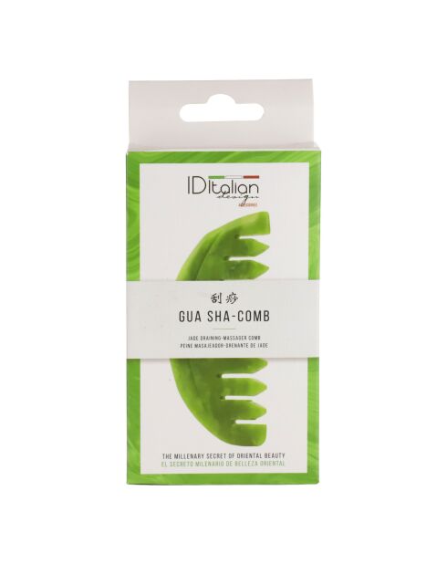 Peigne de massage en jade