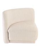 Ensemble Canapé 1 place avec dossier + 3 Poufs