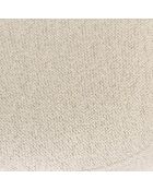 Banc en tissu petite bouclette beige