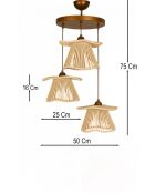 BK180 vintage hanging/ecru - 35 tot 75 cm