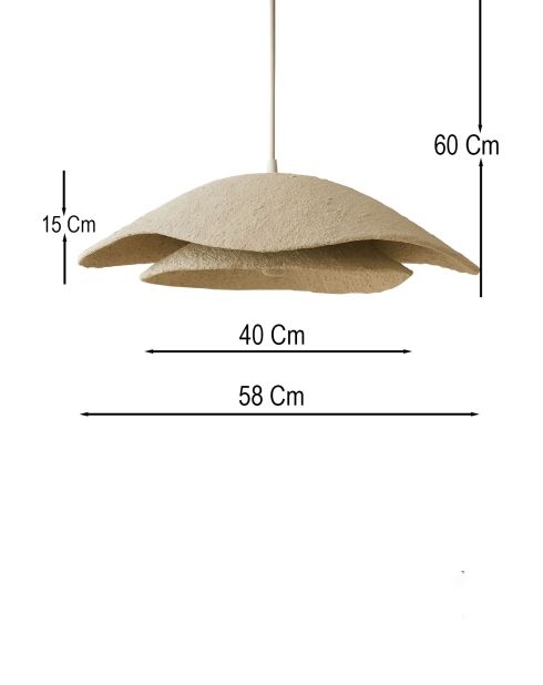 BK222 creme/weiße Suspension - 20 bis 60 cm