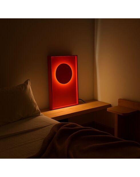 Applique murale Harlı 15700 rouge - 40x30x4 cm