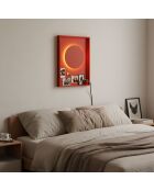 Applique murale Harlı 15700 rouge - 40x30x4 cm