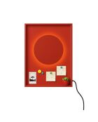 Applique murale Harlı 15700 rouge - 40x30x4 cm