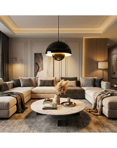 Eylul 15680 30 S zwarte hanglamp - 35 tot 115 cm