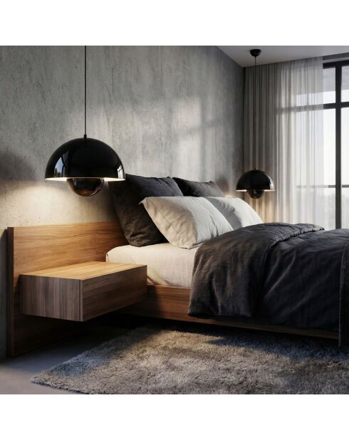 Eylul 15680 30 S zwarte hanglamp - 35 tot 115 cm