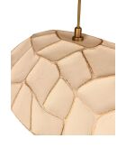 Sospensione crema/oro BK197 - da 20 a 65 cm