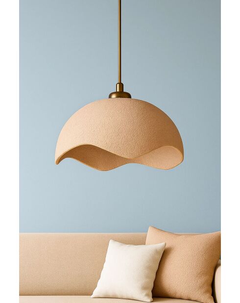 Suspensión BK199 rosa/dorada - 18 a 58 cm