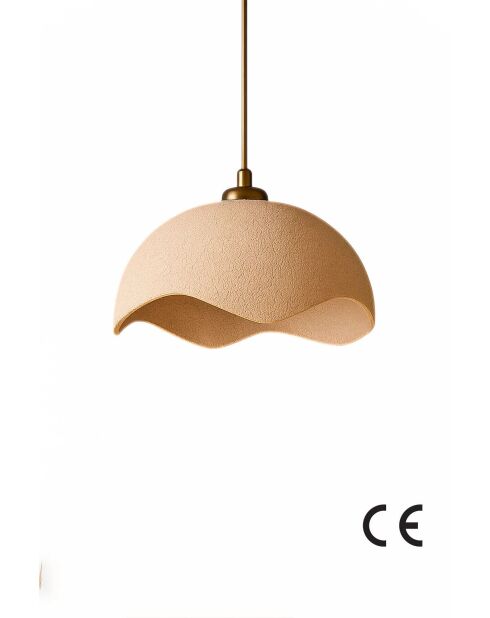 Suspensión BK199 rosa/dorada - 18 a 58 cm