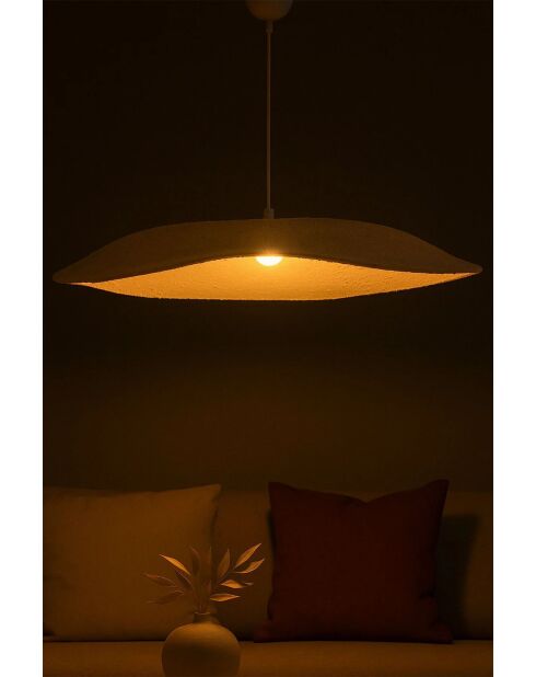 Suspensión BK217 crema/dorada - 18 a 65 cm