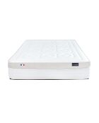 Matelas Bourbon gris et blanc - 160x200 cm