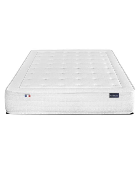 Matelas L'Elysee gris et blanc - 200x200 cm
