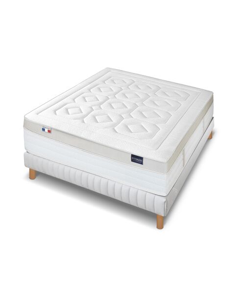 Set grigio e bianco borbonico - 140x200 cm