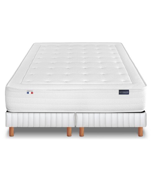 Set L'Elysée grigio e bianco - 180x200 cm