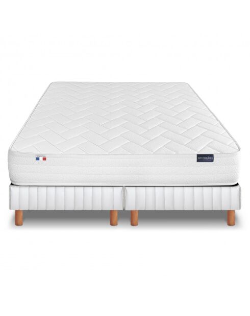 Set L'Atelier grigio e bianco - 180x200 cm