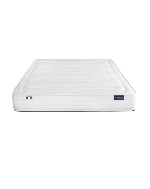 Matelas L'Opera gris bleu et blanc - 160x200 cm